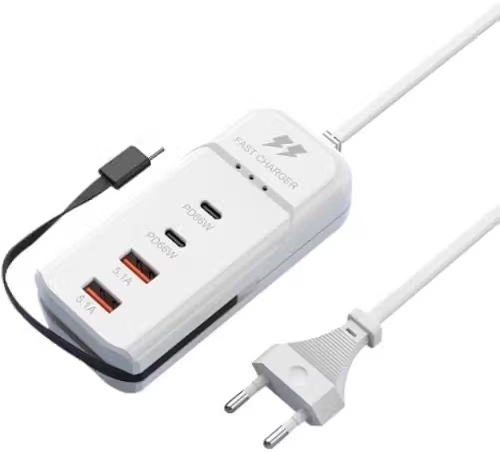 4-Port USB Fast Charger